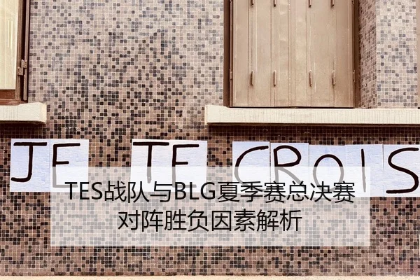 TES战队与BLG夏季赛总决赛对阵胜负因素解析